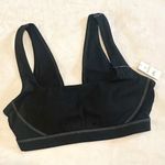 Aerie NWT Offline by Black with Gray Stitching Goals Padded Sports Bra - Size: M Photo 0