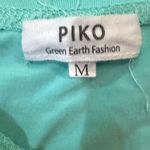 Piko Green Earth Fashion Bamboo‎ Blend Tee Relaxed Fit Top Medium Photo 1