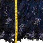 Vintage Formal Dress 12 Y2K Black Gown Beaded Holiday Party Long Slipdress 20s Size M Photo 12