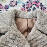 Vintage Faux Fur Peacoat Size M Photo 3