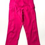 Zyia  Light N Tight Crop  Capri Legging Hot Pink Photo 0