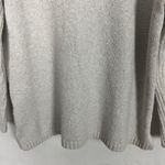 Pure Jill Wool Blend Hooded Pullover Knit Oversized Sweater Size XS Gray Photo 3