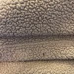 American Eagle teddy pullover Sherpa fleece hoodie in a dusty pink/mauve. Sz S. Photo 9