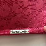 Bebe Pink Leopard Molded Padded Bra 38C Photo 2