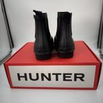 Hunter Women's Original Short Boot Chelsea Black US 7 Waterproof, Rain Boot New Photo 2