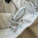 Nike Club Fleece Joggers Womens Small White Sweatpants Embroidered Swoosh - flaw Photo 7