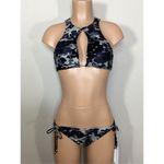 Robin Piccone New. camouflage bikini set. M-top/S-bottom. Retails. $189 Photo 2