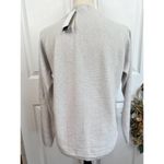 Premise Womens Size S Aluminum Heather Textured Knit Sweater Top Curved Hem Cozy Photo 7