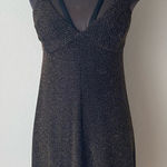 Marciano  sz S cut out metallic‎ shift dress Photo 0