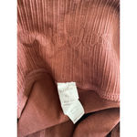 Ododos XL Ribbed Leggings Pants Activewear Athleisure Rust Yoga Waistband Summer Brown Photo 4