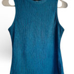 SheIn Teal Textured Tank Top Size S | Women’s Casual Layering Tee Photo 0