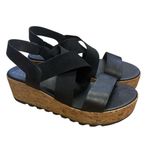 Sorel Cameron Flatform Slingback Women’s Size 9 Slip On Wedge Sandals Shoes Photo 0