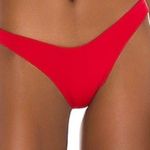 l*space L* Red Cabana Bikini Bottom Size Medium Photo 0