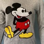 Disney Gray Mickey Mouse Sweater Size XS Photo 1