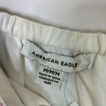 American Eagle | Strapless Romper Pastel Stripe Beachy Linen Blend Womens Medium Photo 3