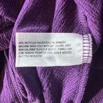 Ava & Viv  Long Balloon Sleeve Purple Midi Faux Wrap Dress Tie Front 3X 24/26 Photo 7