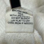 No Comment Waffle Knit White Oversized Top Shirt Size Medium M Womens Photo 2