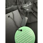 Rails NWT Selani Black One Shoulder Cotton Poplin Midi Dress Pockets Size XL Photo 6