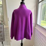 Eileen Fisher High Collar Boiled 100% Wool Jacket Photo 8