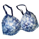 Victoria's Secret Pink  Wear Everywhere Super Push-Up Tie Dye Bra 34DD Photo 0