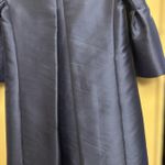 Luisa Spagnoli Women's Blue Designer Overcoat (IT 42) & Floral Cutout Dress (Sm) Photo 5