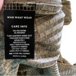 Who What Wear Who‎ What Wear Metallic Dress Photo 5