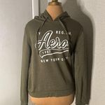 Aeropostale Green Long Sleeve Logo Hoodie M Winter Casual Comfy Classic Preppy Photo 0