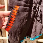 Trina Turk  embroidered black Baja Romper size XS Photo 3