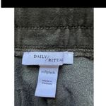 Daily Ritual Joggers Lounge Pants with Pockets Olive Green size XS Photo 2