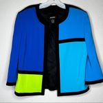 Vintage Studio G Color Block Jacket Size 8 Photo 3