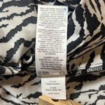 Liverpool Women's XS Black White Zebra Print Button Shirt Chiccore Photo 6