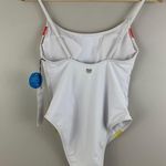 Forever 21 White Orange Malibu Graphic One Piece Swimsuit NEW Photo 7