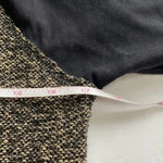 Miss Me Gold and black full zip hoodie. Black crystal embellishments, size XS Photo 8