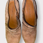 Antonio Melani  Tan Suede Booties  Size 9.5 M Photo 0