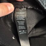 White House | Black Market WHBM Gray Floral Printed Black Cropped Jeans Women's Size 14 w/ Pockets Photo 4