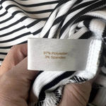 Decree Striped Dress Black and White Sleeveless Size Small Photo 8