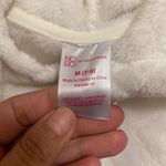 No Boundaries  Juniors White Hooded Sweatshirt M 7 9 40” Diamond Quilted Hoodie Photo 2