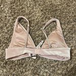 Victoria's Secret Victoria’s Secret Bralette Velour Sparkle Medium Pink Photo 1