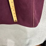 Susan Graver Purple Beige Button-Up Reversible Fleece Coat Womens Medium Retro Photo 5