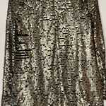 Free People Jacket Tarnished Sequin Stardust Gold XSmall Photo 8