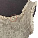 Johnny Was Vintage 90s Embroidered Overlay Maxi Dress Semi Sheer Women's Large Photo 3