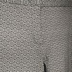 Mario Serrani  Black and Gray Patterned Trousers Photo 2