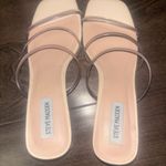 Steve Madden  Women's Heeled Sandal Clear Straps Size 7.5 Photo 2