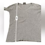 VERO MODA  Glory Babette Gray Ribbed‎ V Neck Long Sleeve Pullover Sweater Sz XS Photo 6