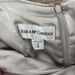 Jessica McClintock  Sequin Mini Dress Size 6 Lace Strapless Formal Prom Tube VTG Photo 2