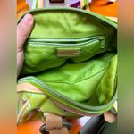 Vintage Y2K  Mini Handbag – Green Logo Print with XOXO Charms Photo 9