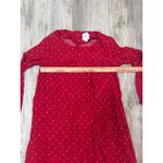 The Nines by Hatch Red Floral Print Long Sleeve Casual Mini Dress Size Small Photo 4