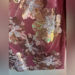 Revolve NWT Sabina Musayev Juliette Blush Pink Crushed Velvet Sequin One Shoulder Dress Photo 7