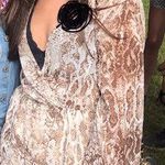 Boutique Snakeskin Romper  Photo 0