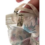 Free People  Intimately Good Luck Charm Floral Print Bodysuit Cream Size L Photo 2